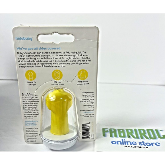 Baby's First Finger Toothbrush with Storage Case, 3 Months and Up, 1pk - Picture 2 of 6